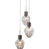 Suspension Supernova Smoky Tre Ø45cm