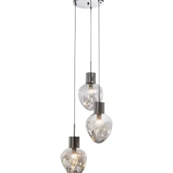 Suspension Supernova Smoky Tre Ø45cm