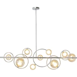Suspension Universe chrome 110cm