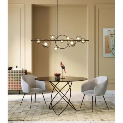Suspension Universe noir 110cm