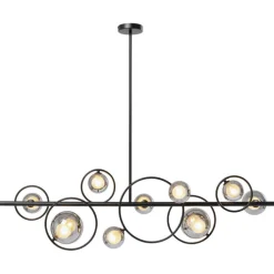 Suspension Universe noir 110cm