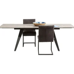 Table à rallonges Amsterdam foncé 160/40+40)x90cm