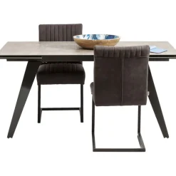 Table à rallonges Amsterdam foncé 160/40+40)x90cm