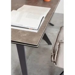Table à rallonges Amsterdam foncé 200/45+45)x100cm
