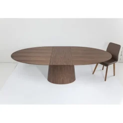 Table à rallonges Benvenuto noyer 200(