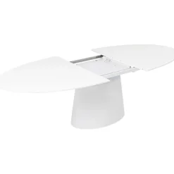 Table à rallonges Benvenuto blanche 200(50)x110cm