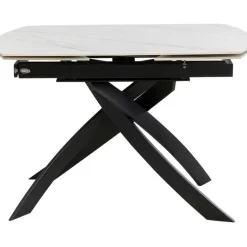 Table à rallonges Twist onyx 120(30+30)x90cm