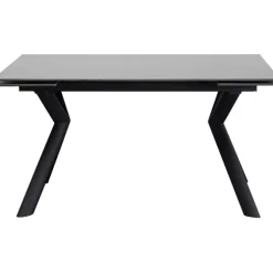 Table à rallonges Xenia noir 140(30+30)x80cm
