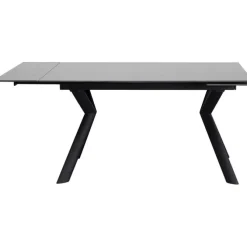 Table à rallonges Xenia noir 140(30+30)x80cm