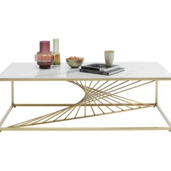 Table basse Art Marble verre 140x70cm