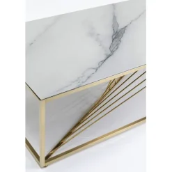 Table basse Art Marble verre 140x70cm