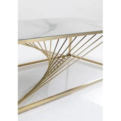 Table basse Art Marble verre 140x70cm