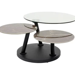 Table basse Avignon 80 (+124)x80cm