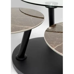 Table basse Avignon 80 (+124)x80cm