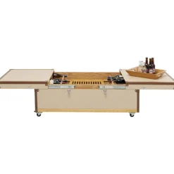 Table basse bar Venezia Creme 120x75cm