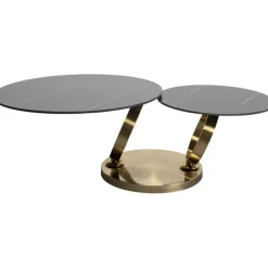Table basse Beverly Gold 132x80cm