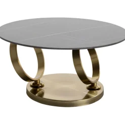 Table basse Beverly Gold 132x80cm
