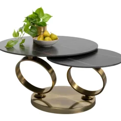 Table basse Beverly Gold 132x80cm