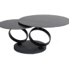Table basse Beverly noir 133x80cm