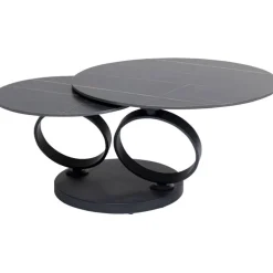 Table basse Beverly noir 133x80cm