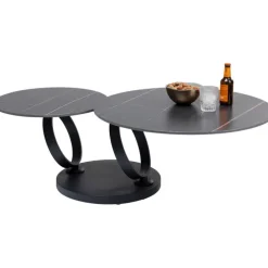 Table basse Beverly noir 133x80cm