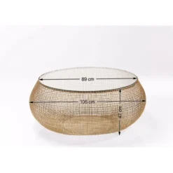 Table basse Cesta Gold