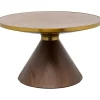 Table basse Cono Noix Ø70cm