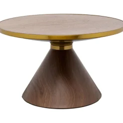 Table basse Cono Noix Ø70cm