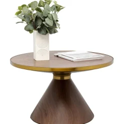Table basse Cono Noix Ø70cm