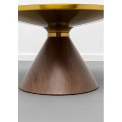 Table basse Cono Noix Ø70cm