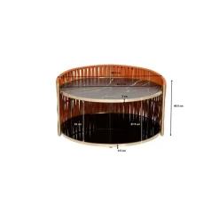 Table basse Coppe Ø86cm