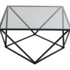 Table basse Cristallo 80x80cm