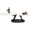 Table basse Franklin blanc 150x58cm