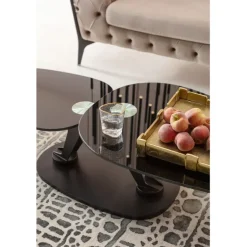 Table basse Franklin noir 150x58cm