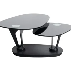 Table basse Franklin noir 150x58cm