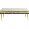 Table basse Gold Flowers 120x60