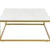 Table basse Key West doré 90x90cm