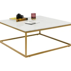 Table basse Key West doré 90x90cm