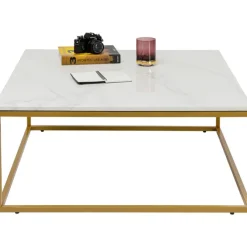 Table basse Key West doré 90x90cm