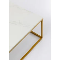 Table basse Key West doré 90x90cm