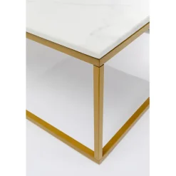 Table basse Key West doré 90x90cm