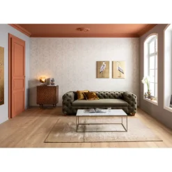 Table basse Key West doré 120x60cm