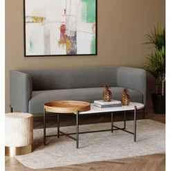 Table basse Layered 128x55cm