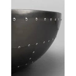 Table basse Lounge noir Graphite Ø83cm