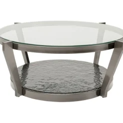 Table basse Monocolo graphite Ø90cm