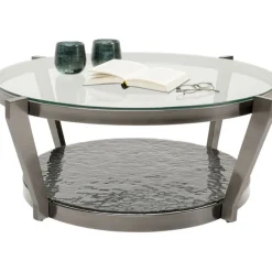 Table basse Monocolo graphite Ø90cm