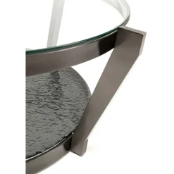 Table basse Monocolo graphite Ø90cm