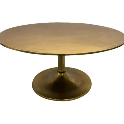 Table basse Morocco laiton Ø91cm