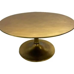 Table basse Morocco laiton Ø91cm