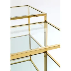 Table basse Orion doré (4/set)